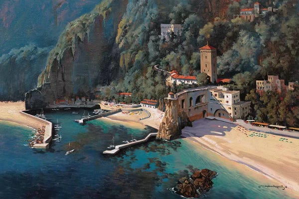 Maher Morcos: South Of Positano by Maher Morcos
