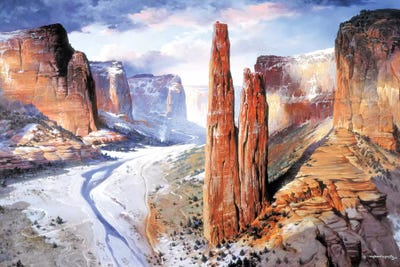 Spider Rock by Maher Morcos art print