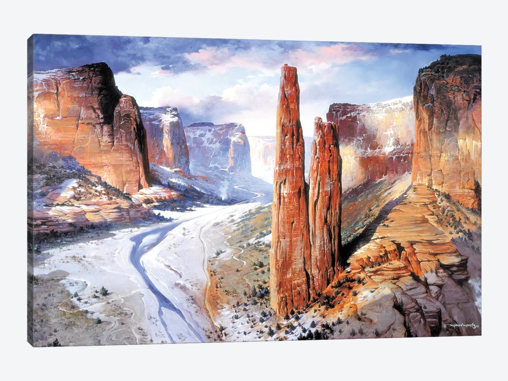 Spider Rock by Maher Morcos 1-piece Canvas Print