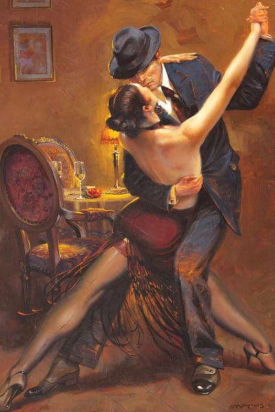 Romantic Bedroom (Couples): Tango by Maher Morcos
