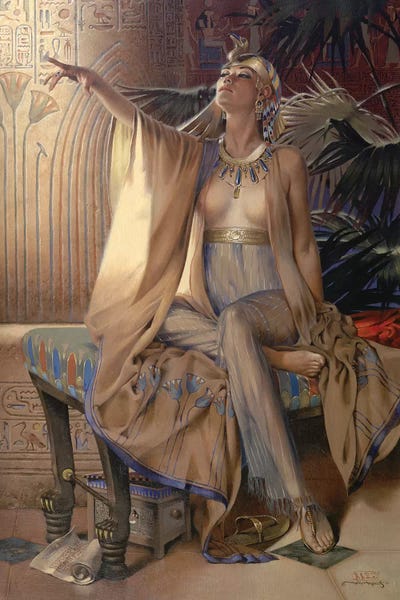 Middle Eastern Artists: The Last Of The Pharaoh by Maher Morcos