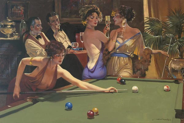 Middle Eastern Artists: The Seduction Game by Maher Morcos