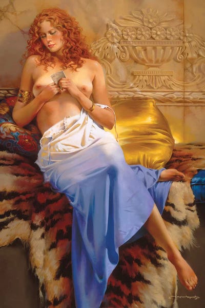 To My Love by Maher Morcos canvas print