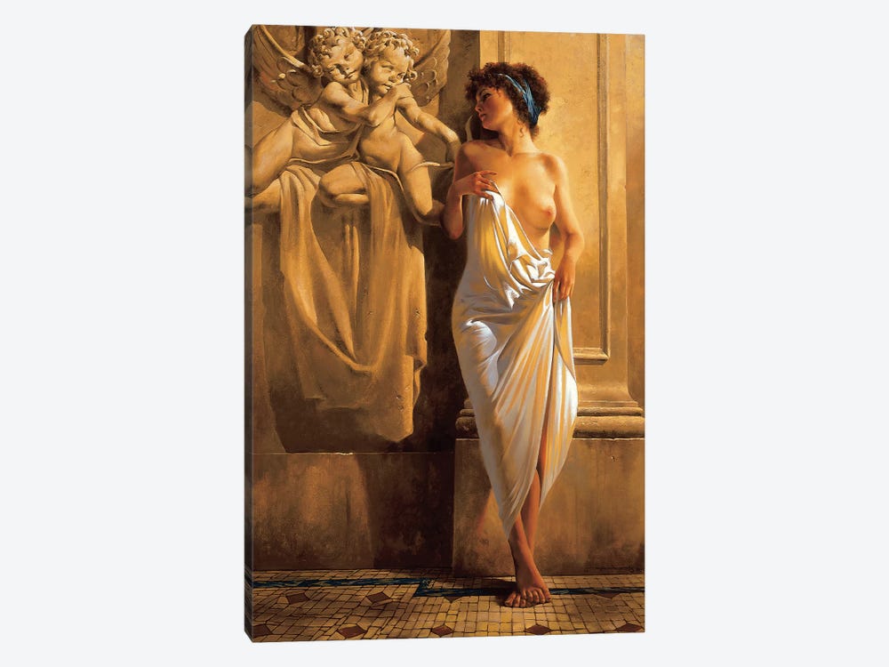 Angel Touch by Maher Morcos 1-piece Canvas Art