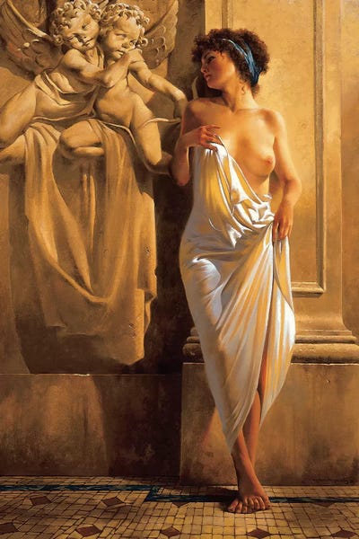 Middle Eastern Artists: Angel Touch by Maher Morcos