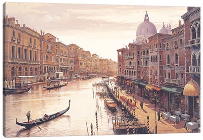 Venice Canvas Art Print - Maher Morcos