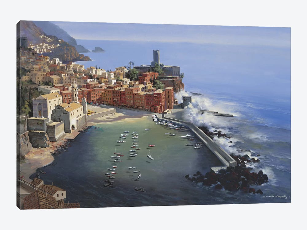 Vernazza by Maher Morcos 1-piece Art Print