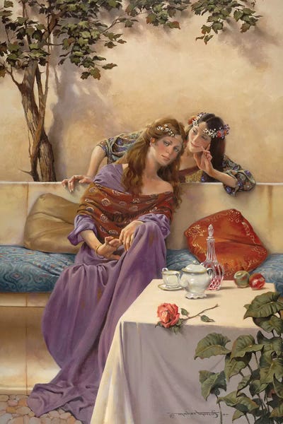 Whisper by Maher Morcos art print