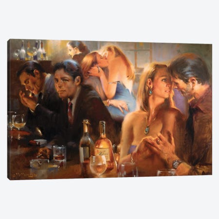 After Midnight Canvas Print #MHM144} by Maher Morcos Canvas Art Print