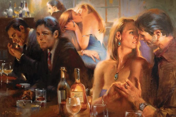 Cocktails & Mixed Drinks: After Midnight by Maher Morcos