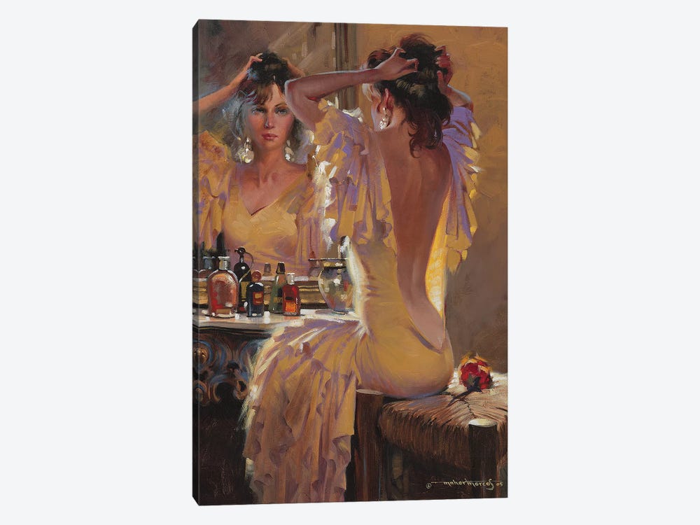 Back Stage by Maher Morcos 1-piece Canvas Print