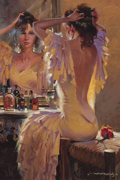 Bathroom Nudes: Back Stage by Maher Morcos