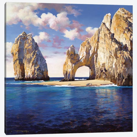Cabo San Lucas Canvas Print #MHM18} by Maher Morcos Art Print