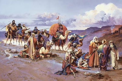 Carvan by Maher Morcos canvas print