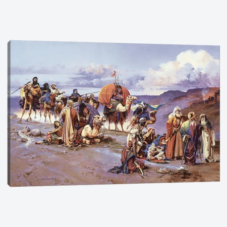 Carvan Canvas Print #MHM19} by Maher Morcos Canvas Print