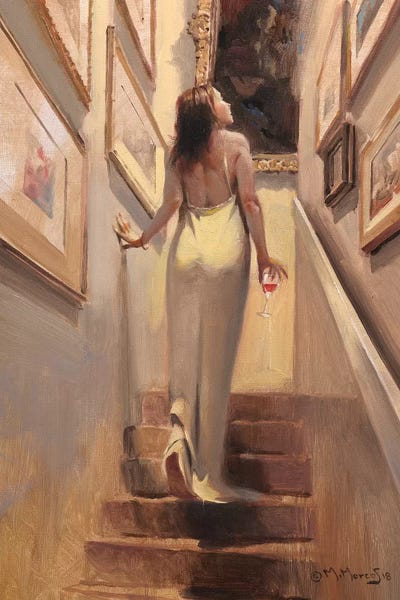 Middle Eastern Artists: Coming Darling by Maher Morcos