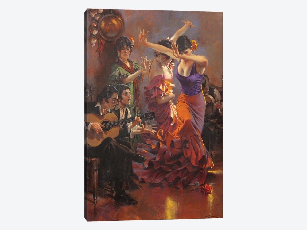 Dance With Pain by Maher Morcos 1-piece Canvas Art