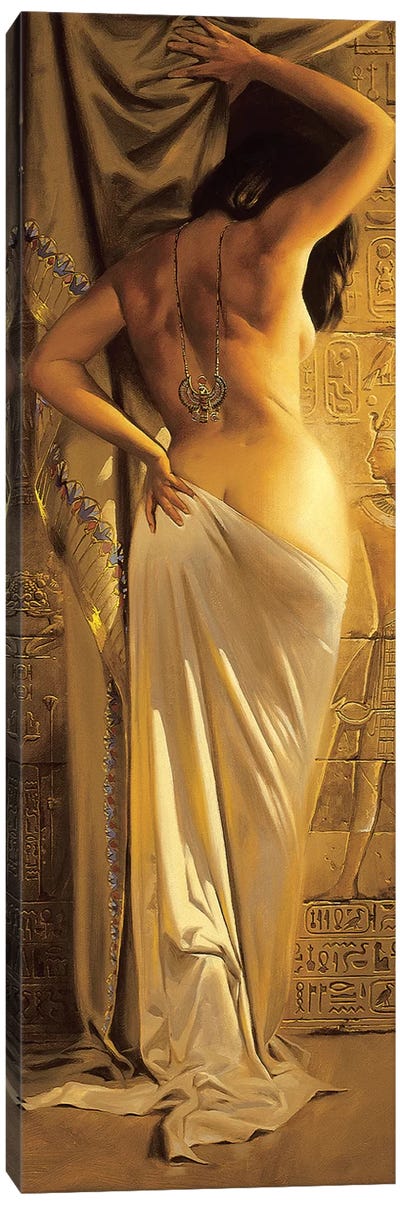 Egyptian Goddess Canvas Art Print - Art by Middle Eastern Artists