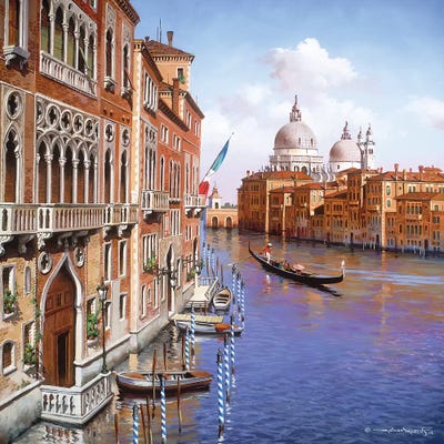 Grand Canal by Maher Morcos canvas print