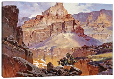 Grand Canyon Ii Canvas Art Print - Art by Middle Eastern Artists