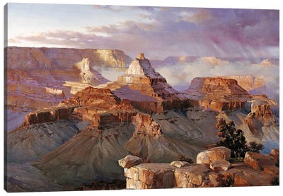 Grand Canyon Iii Canvas Art Print - Maher Morcos