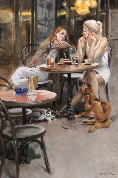 Lazy Sunday by Maher Morcos canvas print