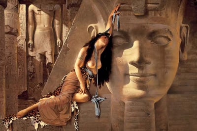 Aida by Maher Morcos art print