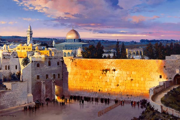 Illuminated Oil Paintings: Majestic glow by Maher Morcos