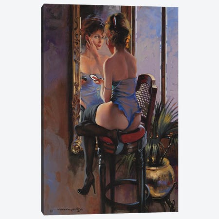 Make Up Canvas Print #MHM61} by Maher Morcos Canvas Art