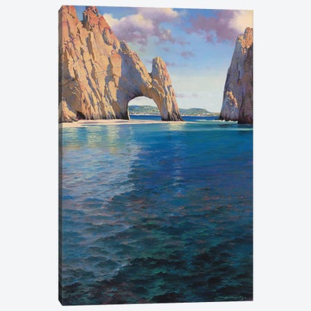 Mexican Rivira Canvas Print #MHM64} by Maher Morcos Art Print