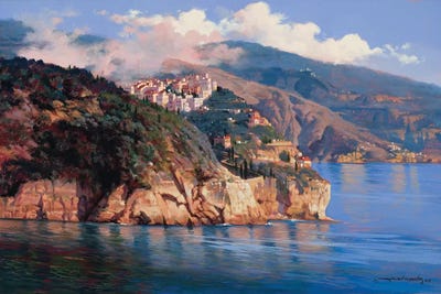 Mouth Of Portofino by Maher Morcos art print