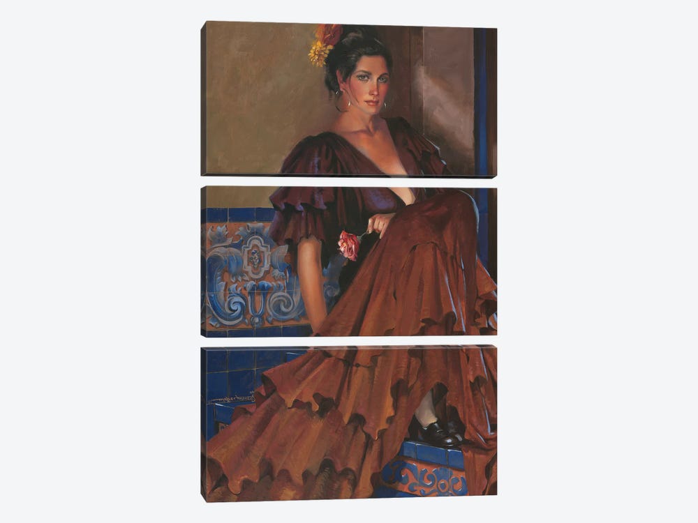 My Love by Maher Morcos 3-piece Canvas Print
