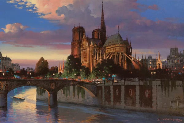Notre Dame Cathedral: Notre Dame De Paris by Maher Morcos