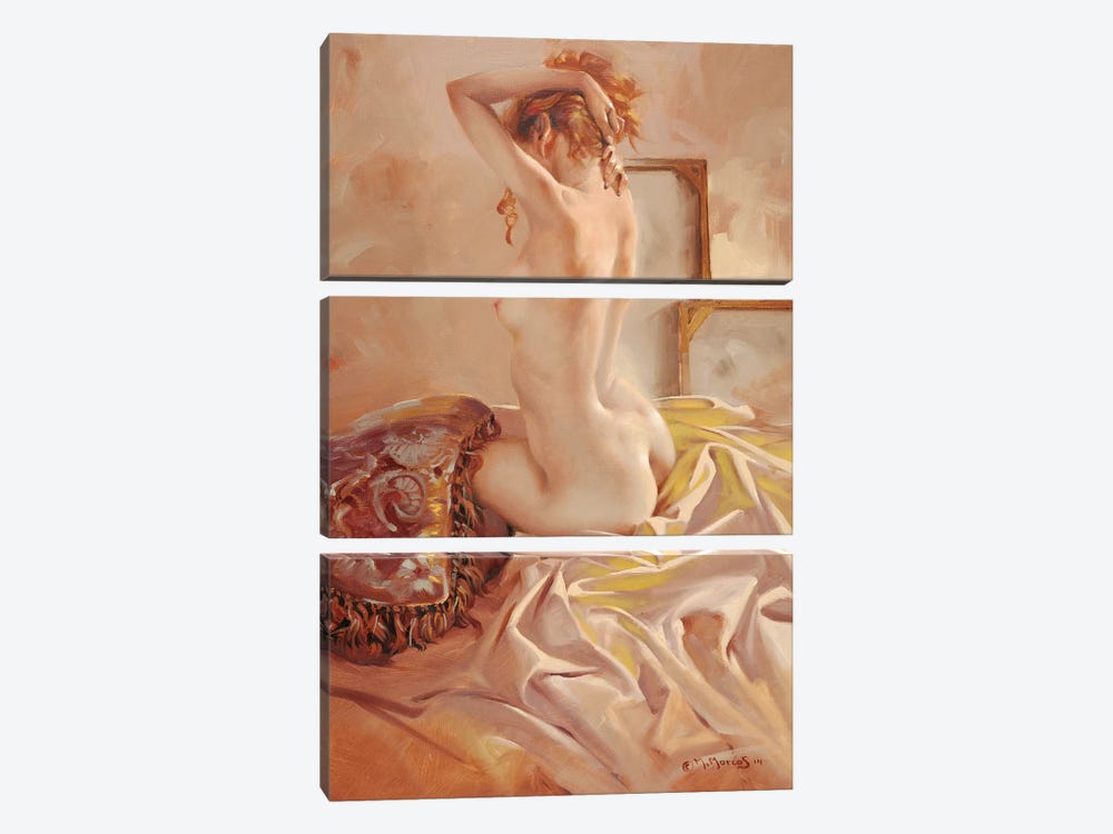 Nude by Maher Morcos 3-piece Canvas Art Print