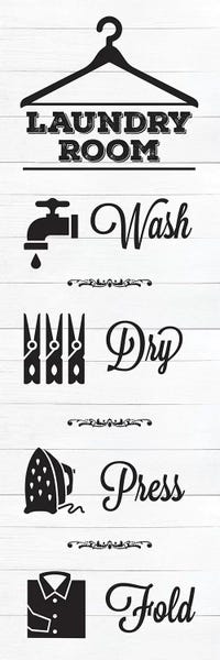 Melody Hogan: Laundry Shiplap VI by Melody Hogan