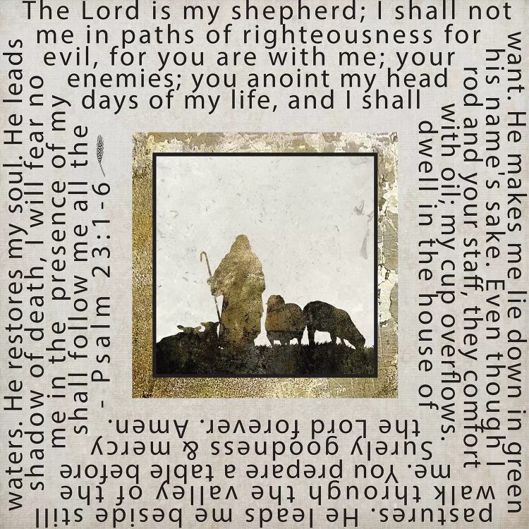 Gold Foil And Black Text Scriptures 2