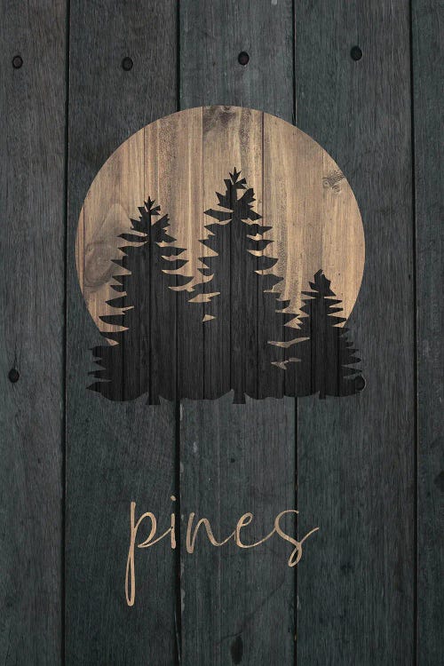Wilderness Wood III by Melody Hogan wall art