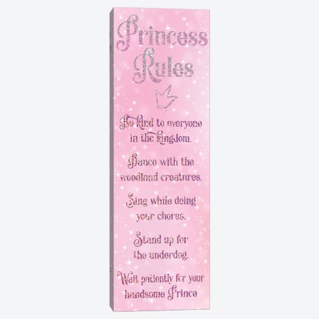 Princess Rules III Canvas Print #MHO71} by Melody Hogan Canvas Print