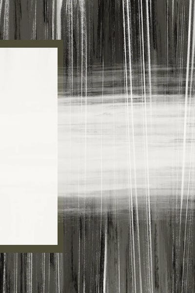 Melody Hogan: Neutral Abstract - White by Melody Hogan