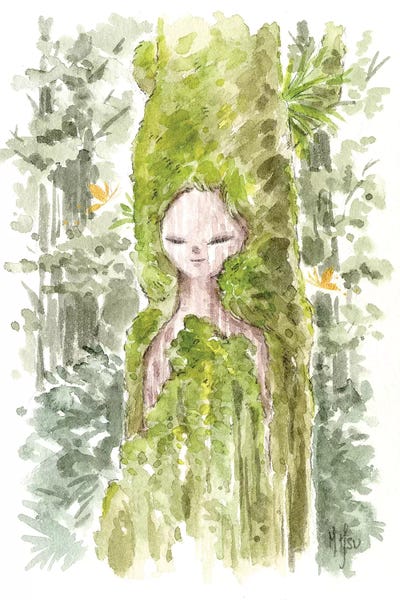 Goddess by Martin Hsu canvas print