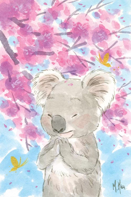 Cherry Blossom Koala