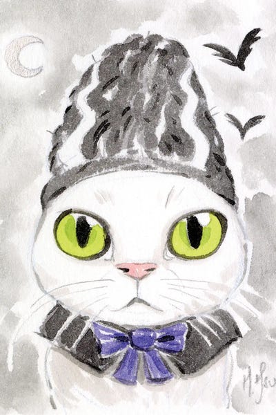 Fictional Characters: Cat - Bride Of Frankenstein by Martin Hsu