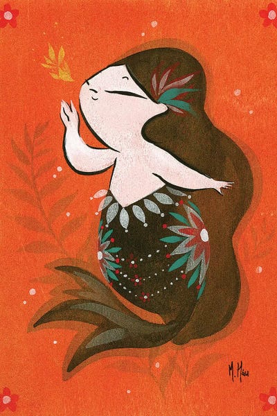 Martin Hsu: Goldfish Mermaid - Bubble Whisper by Martin Hsu