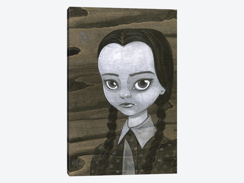 Wednesday Addams by Martin Hsu 1-piece Art Print