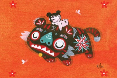 Year Of The Tiger by Martin Hsu art print