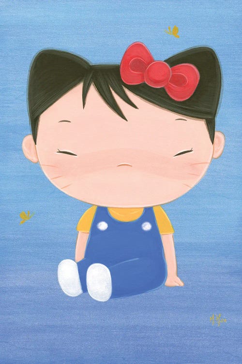 Kitty Girl by Martin Hsu wall art