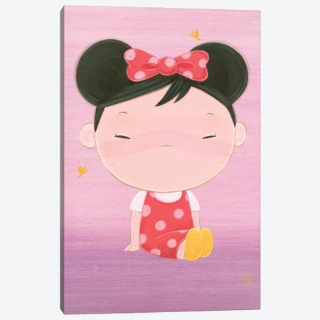 Minnie Girl Canvas Print #MHS181} by Martin Hsu Canvas Artwork