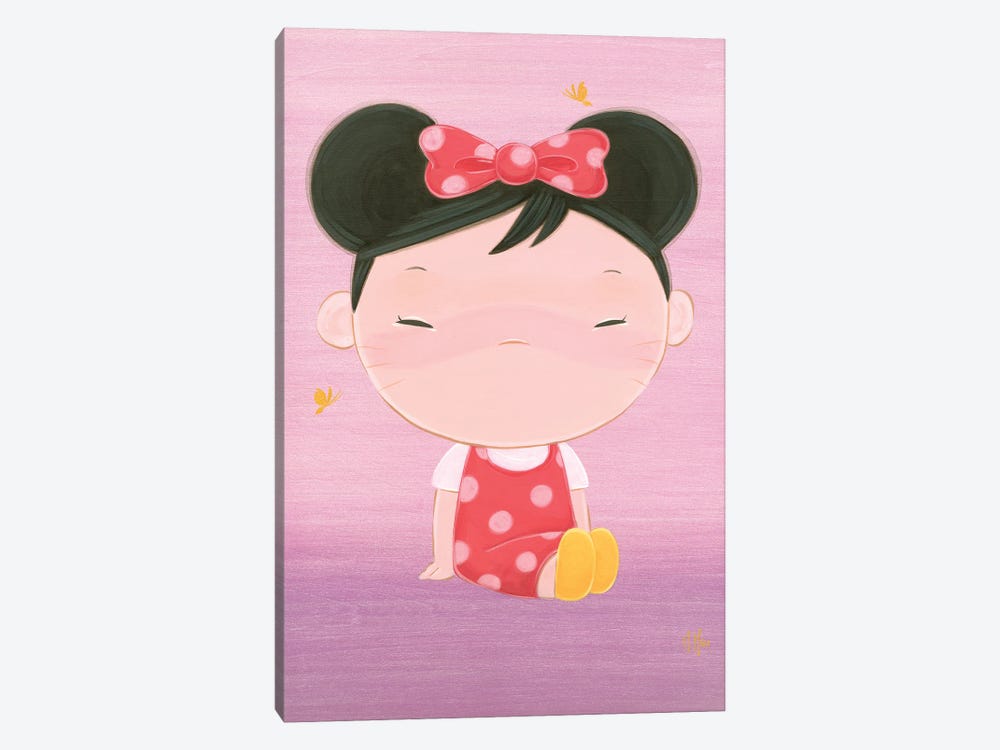 Minnie Girl by Martin Hsu 1-piece Canvas Artwork
