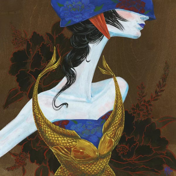 Martin Hsu: Peony Lady - Fighter by Martin Hsu