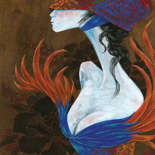 Martin Hsu: Peony Lady - Lover by Martin Hsu